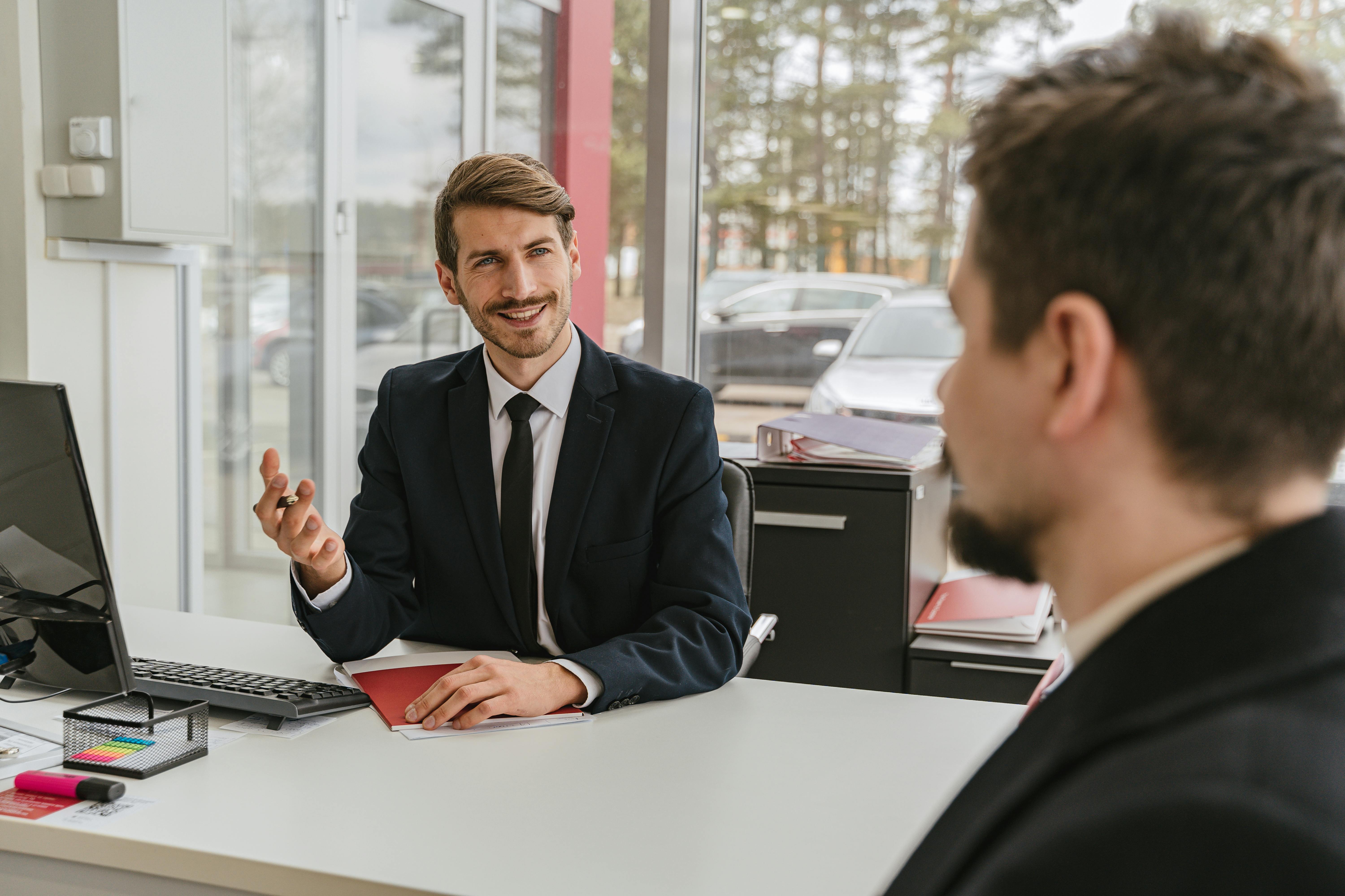 Customer scheduling appointment